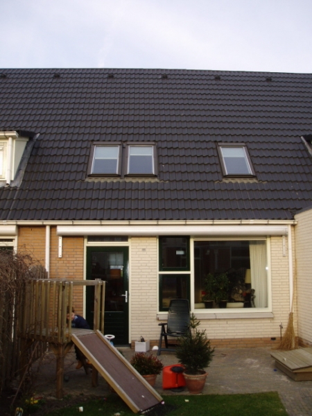 Bestaande achtergevel