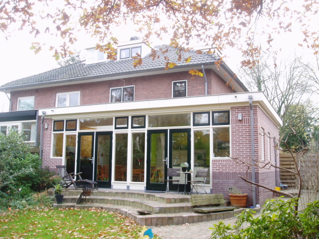 Nieuwe achtergevel