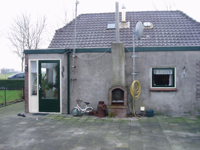 Bestaande achtergevel