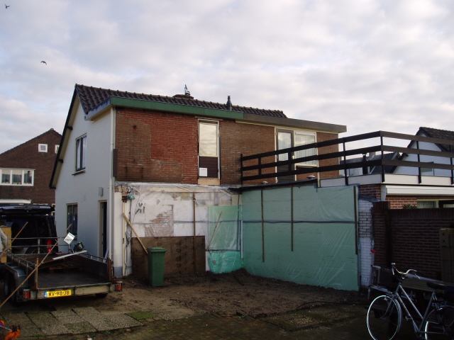 bestaande achtergevel