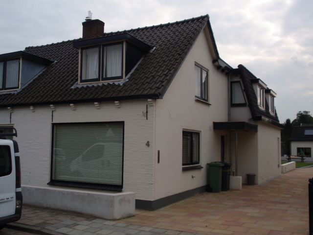 Nieuwe voorgevel